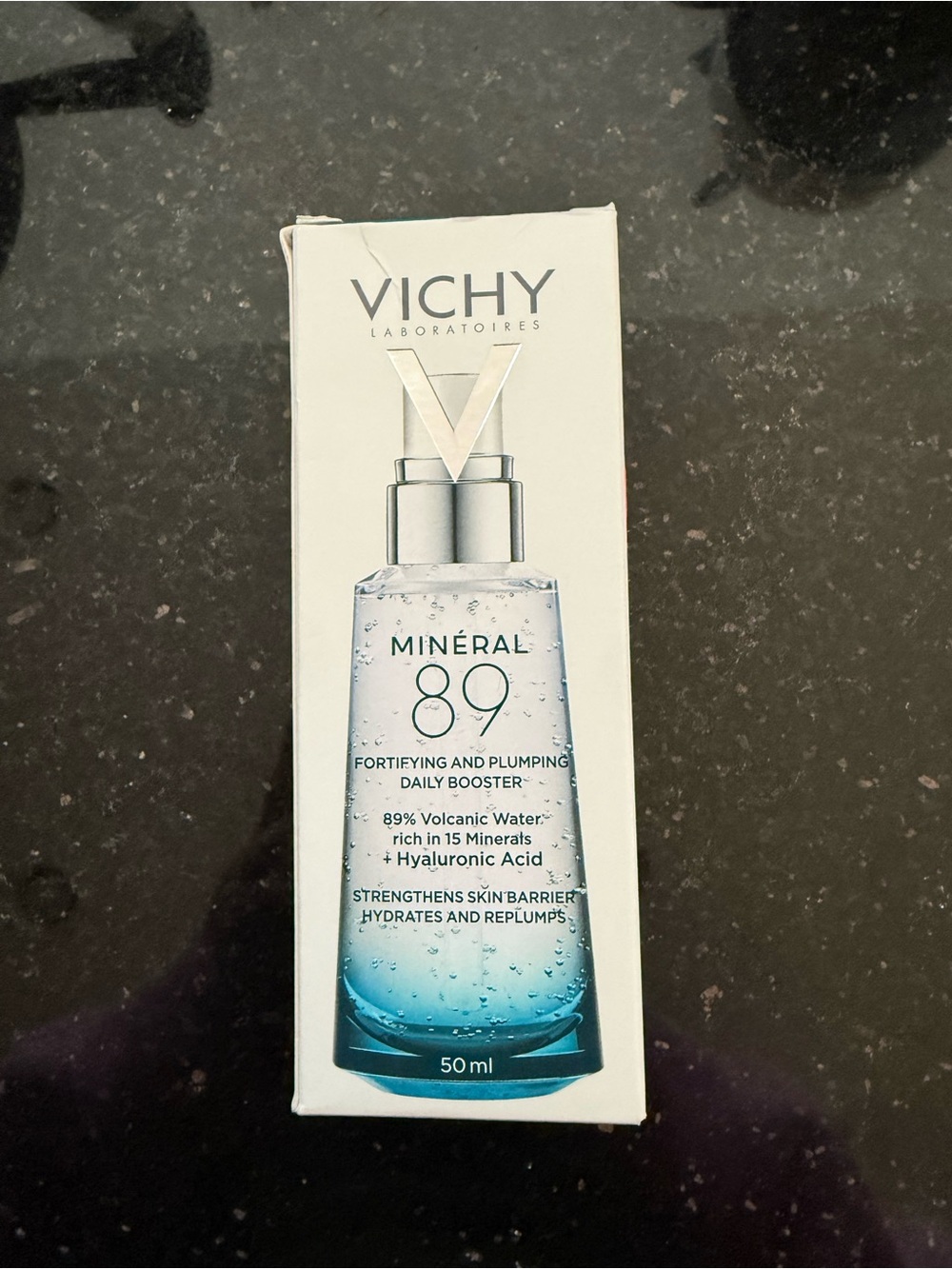 Vichy Mineral 89 Fortifying & Plumping Daily Booster - Blue
